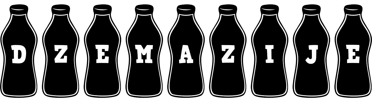 Dzemazije bottle logo