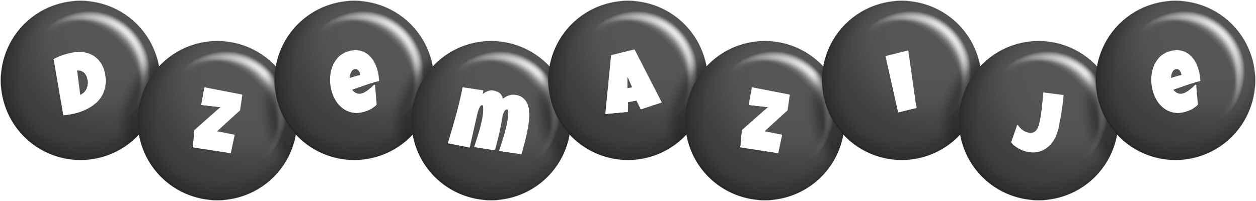 Dzemazije candy-black logo