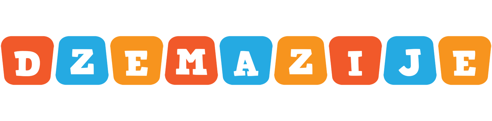 Dzemazije comics logo