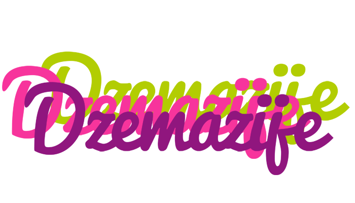 Dzemazije flowers logo