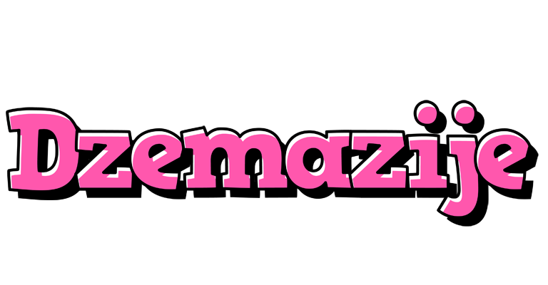 Dzemazije girlish logo