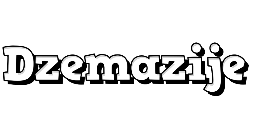 Dzemazije snowing logo