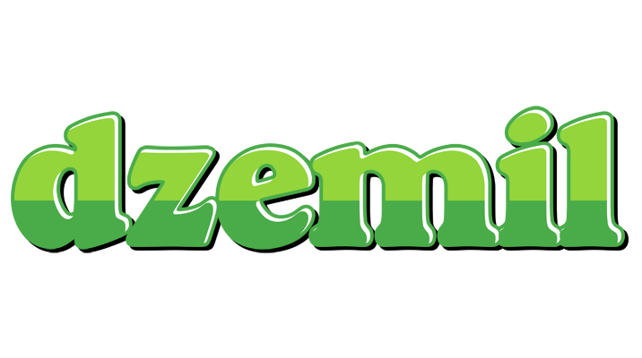 Dzemil apple logo