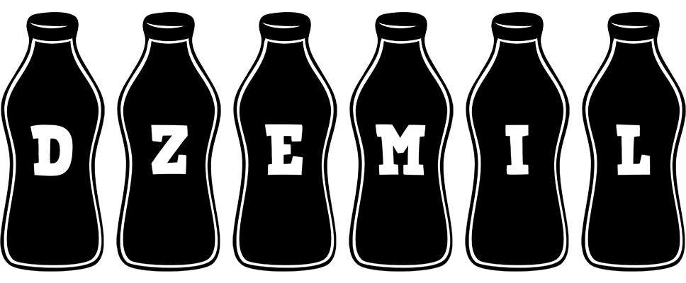 Dzemil bottle logo