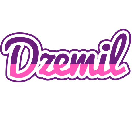 Dzemil cheerful logo