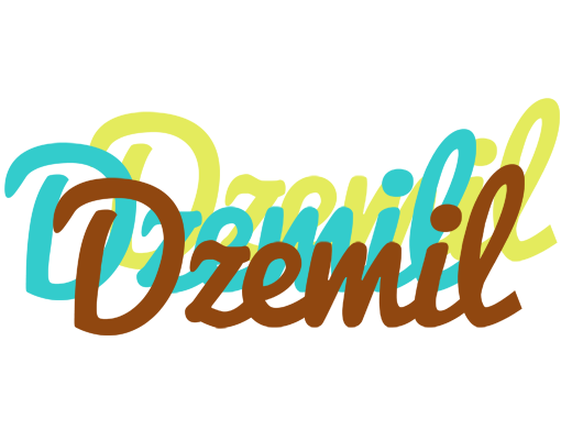 Dzemil cupcake logo