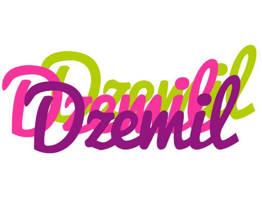 Dzemil flowers logo