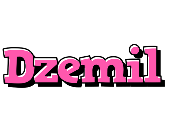 Dzemil girlish logo