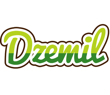 Dzemil golfing logo