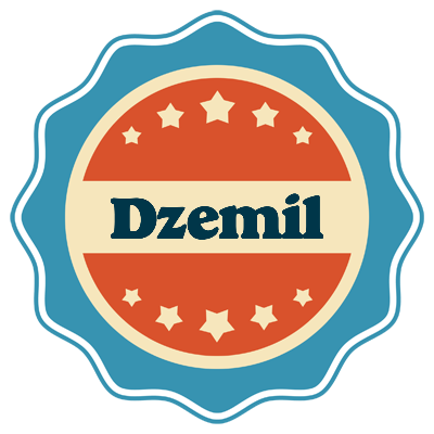 Dzemil labels logo