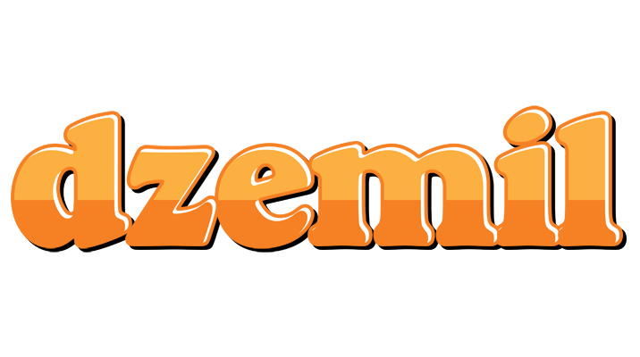 Dzemil orange logo