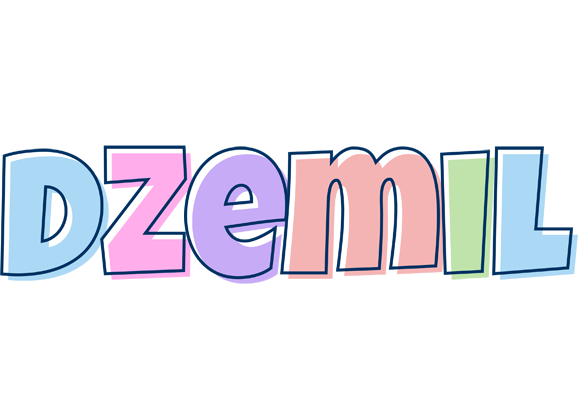 Dzemil pastel logo