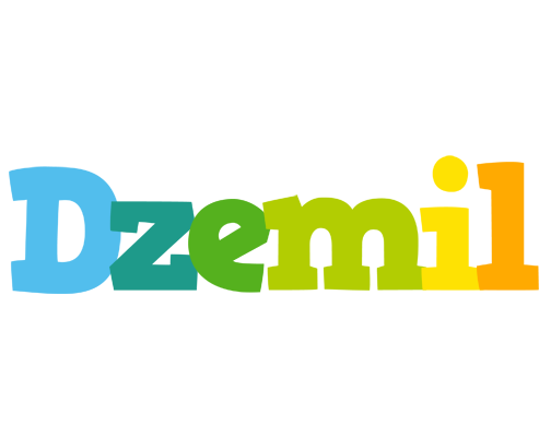 Dzemil rainbows logo