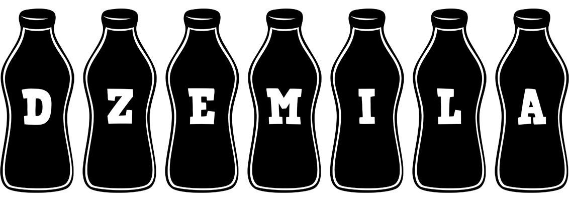 Dzemila bottle logo
