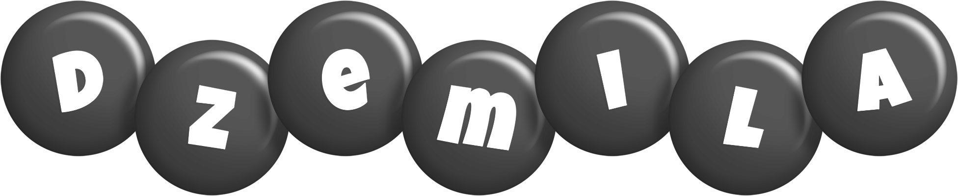 Dzemila candy-black logo