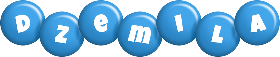 Dzemila candy-blue logo
