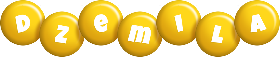 Dzemila candy-yellow logo