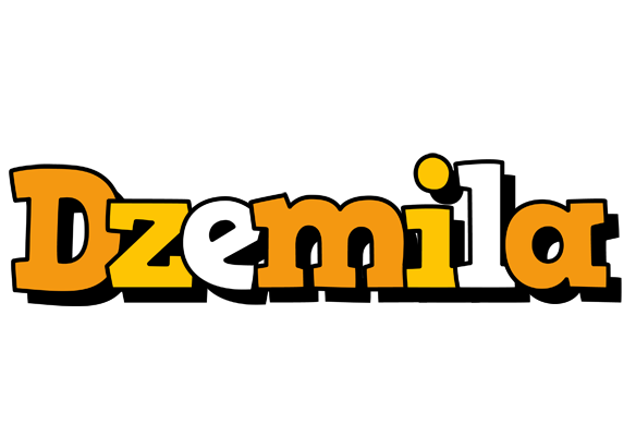 Dzemila cartoon logo