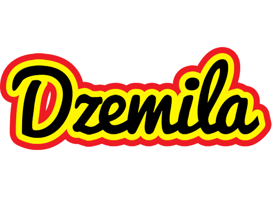Dzemila flaming logo