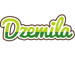 Dzemila golfing logo