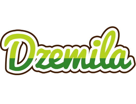 Dzemila golfing logo