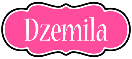 Dzemila invitation logo
