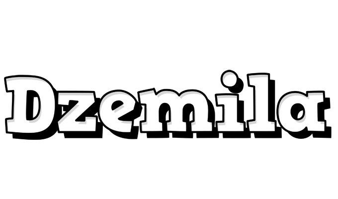 Dzemila snowing logo