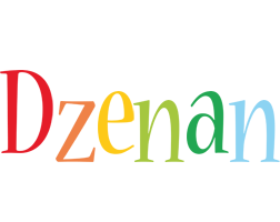 Dzenan birthday logo