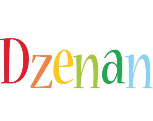 Dzenan birthday logo