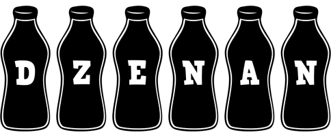 Dzenan bottle logo