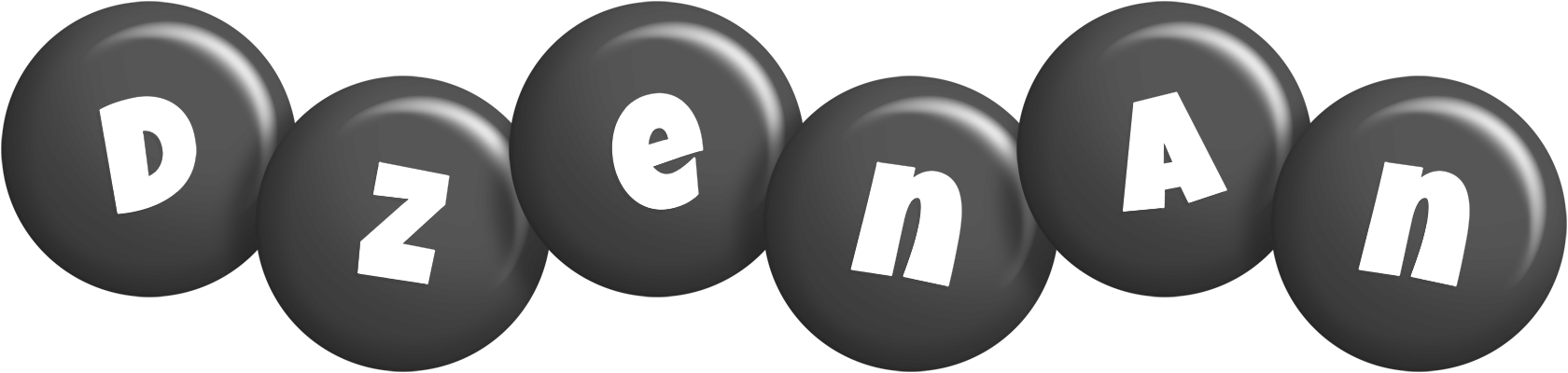 Dzenan candy-black logo