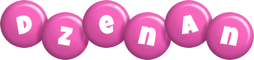 Dzenan candy-pink logo