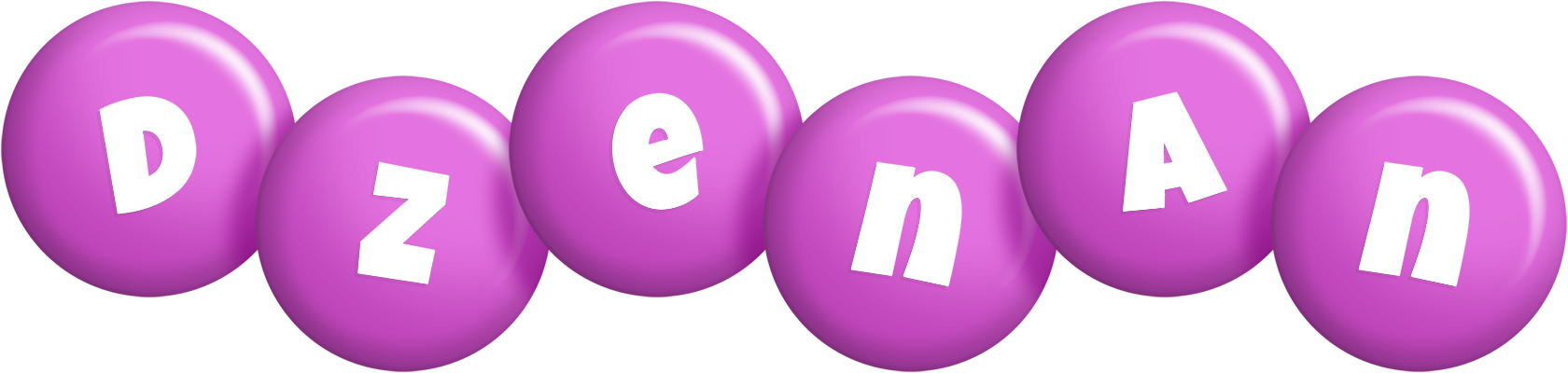 Dzenan candy-purple logo
