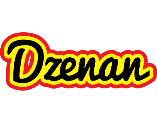 Dzenan flaming logo