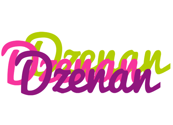 Dzenan flowers logo