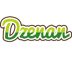 Dzenan golfing logo