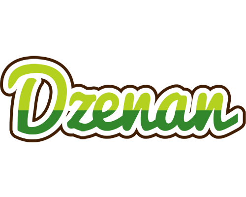Dzenan golfing logo