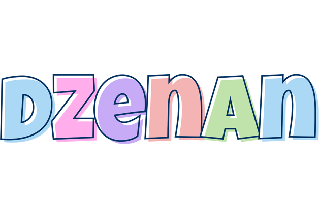 Dzenan pastel logo