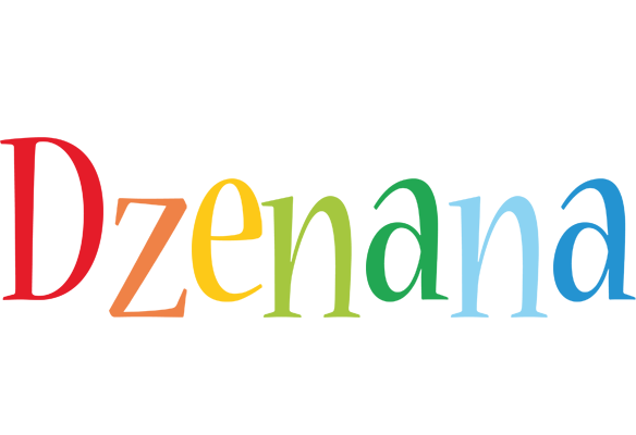 Dzenana birthday logo