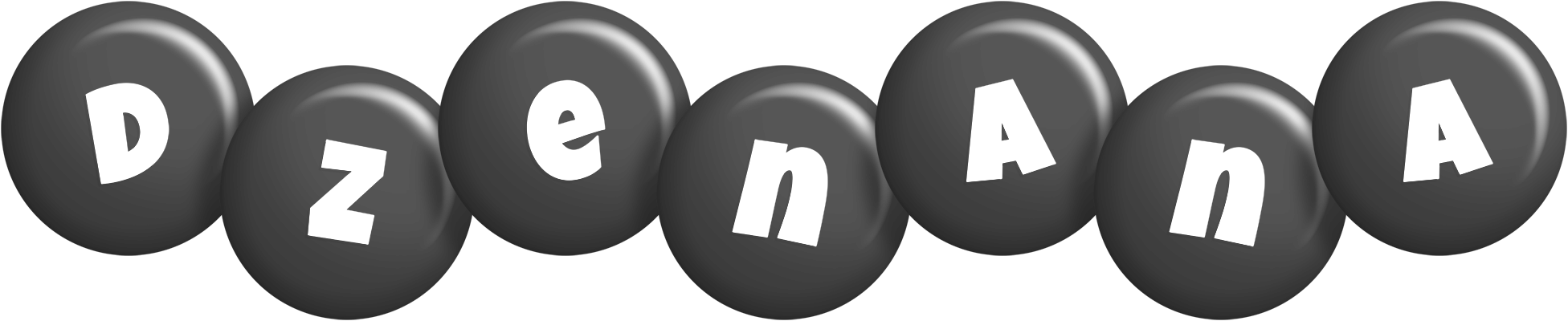 Dzenana candy-black logo
