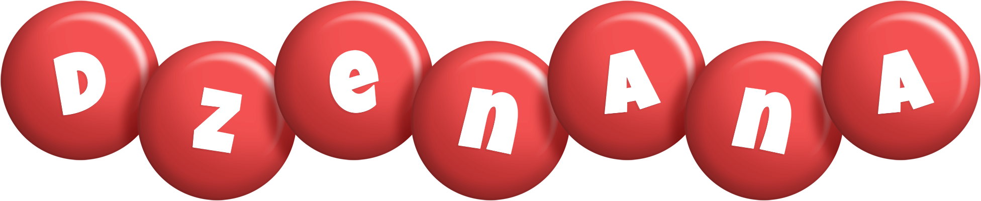 Dzenana candy-red logo