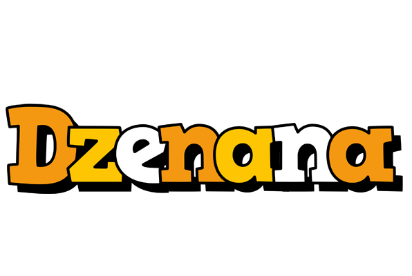 Dzenana cartoon logo