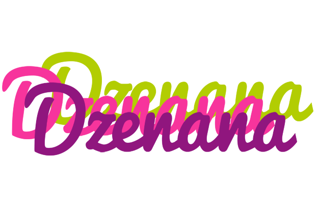 Dzenana flowers logo