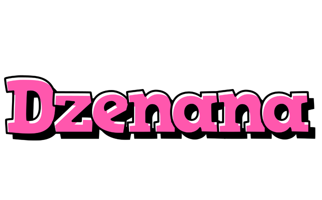 Dzenana girlish logo