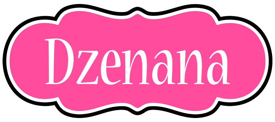 Dzenana invitation logo
