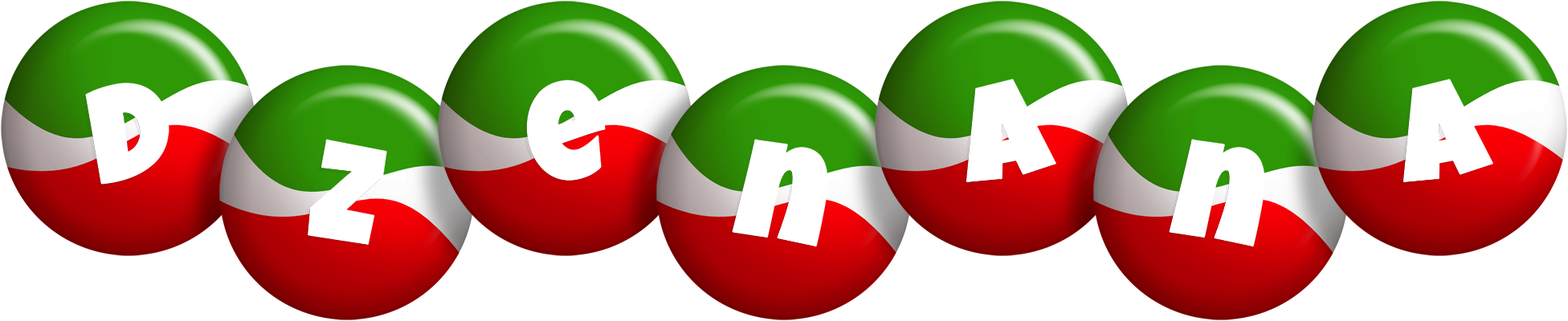 Dzenana italy logo