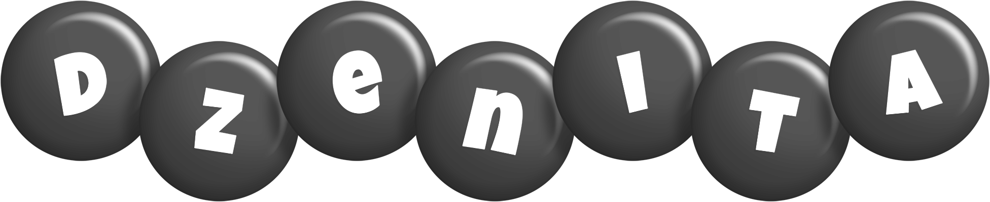 Dzenita candy-black logo