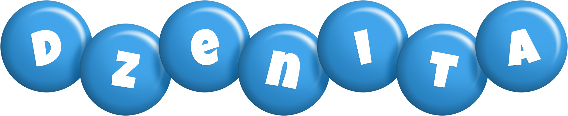 Dzenita candy-blue logo