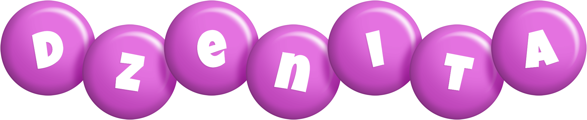 Dzenita candy-purple logo
