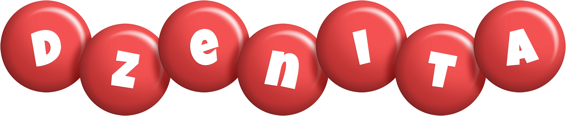 Dzenita candy-red logo